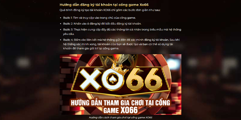 Để đăng ký Xo66 thì người chơi cần đáp ứng những điều kiện gì?